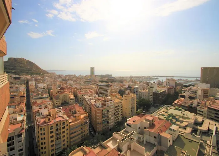 Estudio Casaturis En Planta 18 En Pleno Centro De Alicante A106